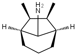 Bicyclo[3.2.1]octan-8-amine, 6,7-dimethyl-, (1R,5S,6S,7R,8-syn)-rel- (9CI) Structure