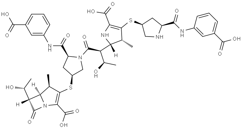 Ertapenem Impurity 17 Structure