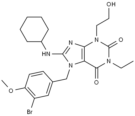 Cyclohexylamine derivatives Structure