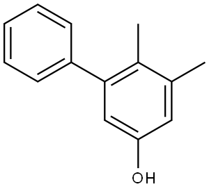 5,6-Dimethyl[1,1'-biphenyl]-3-ol Structure