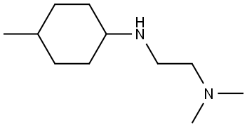 N1,N1-dimethyl-N2-(4-methylcyclohexyl)ethane-1,2-diamine Structure