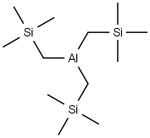 Tris[(trimethylsilyl)methylene]aluminium(III) Structure