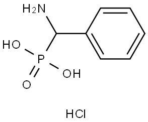 amino(phenyl)methyl]phosphonic acid
hydrochloride Structure