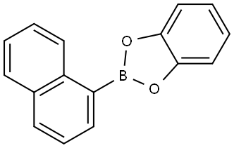 2-(1-Naphthalenyl)-1,3,2-benzodioxaborole Structure