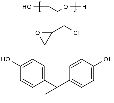 POLYETHYLENEGLYCOL BISPHENOL A EPICHLOROHYDRIN COPOLYMER 15,000-20,000 DA Structure