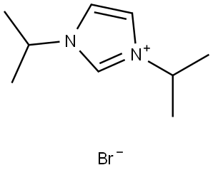 1H-Imidazolium,1,3-bis(1-methylethyl)-,bromide(1:1) Structure