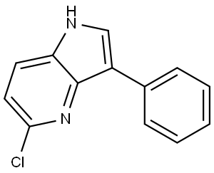 5-Chloro-3-phenyl-1H-pyrrolo[3,2-b]pyridine Structure