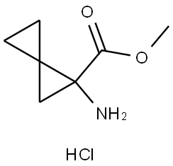 methyl 1-aminospiro[2.2]pentane-1-carboxylate
hydrochloride Structure