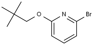 2-Bromo-6-(2,2-dimethylpropoxy)pyridine Structure