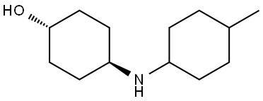 (1r,4r)-4-((4-methylcyclohexyl)amino)cyclohexanol Structure