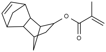 2-Propenoic acid, 2-methyl-, 1,2,3,4,4a,5,8,8a-octahydro-1,4:5,8-dimethanonaphthalen-2-yl ester Structure