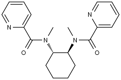 2-Pyridinecarboxamide, N,N'-(1S,2S)-1,2-cyclohexanediylbis[N-methyl- (9CI) Structure