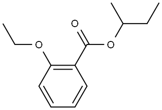 1-Methylpropyl 2-ethoxybenzoate Structure