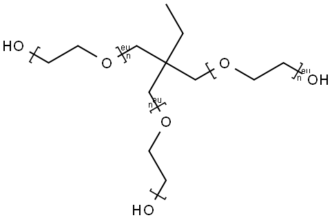 TRIMETHYLOLPROPANE ETHOXYLATE Structure