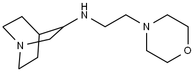 N-(2-morpholinoethyl)quinuclidin-3-amine Structure