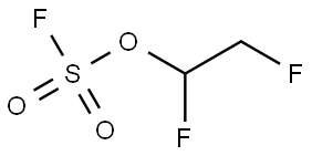 1,2-Difluoroethyl fluorosulfate Structure