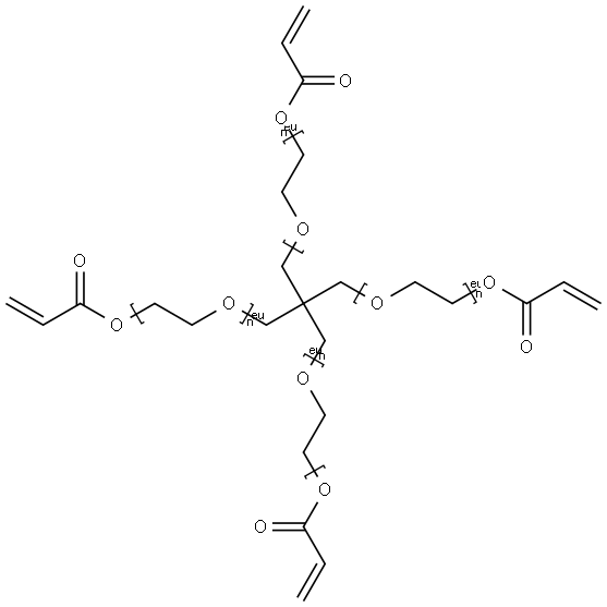 51728-26-8 Poly(oxy-1,2-ethanediyl), .alpha.-hydro-.omega.-(1-oxo-2-propenyl)oxy-, ether with 2,2-bis(hydroxymethyl)-1,3-propanediol (4:1)