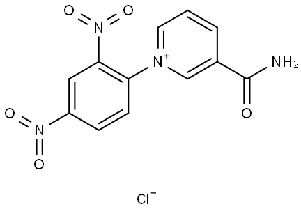 3-Carbamyl-1-(2,4-dinitrophenyl)pyridinium chloride Structure