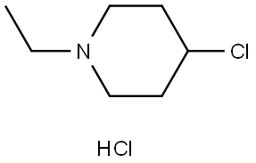 4-Chloro-N-ethylpiperidine hydrochloride Structure