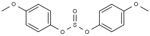 Phenol, 4-methoxy-, sulfite (2:1) Structure