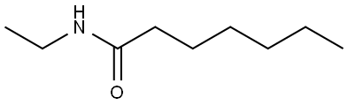 N-Ethylheptanamide Structure