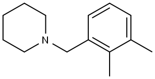 1-[(2,3-Dimethylphenyl)methyl]piperidine Structure