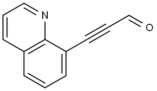 3-(8-Quinolinyl)-2-propynal Structure