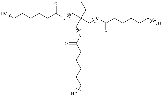 POLYCAPROLACTONE TRIOL Structure