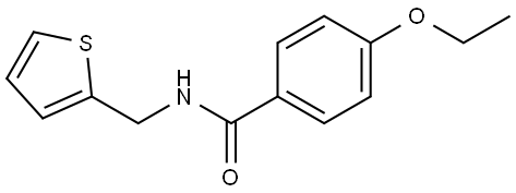 4-Ethoxy-N-(2-thienylmethyl)benzamide Structure