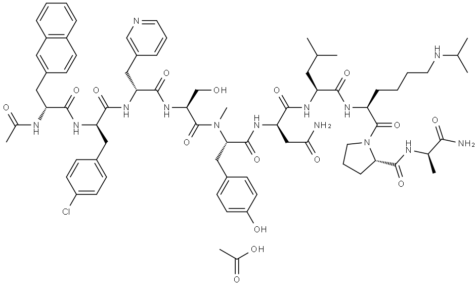 Abarelix Acetate Structure