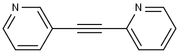 2-[2-(3-Pyridinyl)ethynyl]pyridine Structure