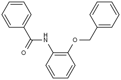 2-Benzyloxyanilinebenzamide Structure