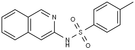 N-3-Isoquinolinyl-4-methylbenzenesulfonamide Structure