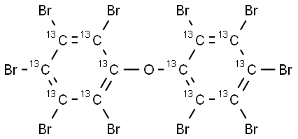 BDE 209-[13C12] Structure