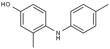 3-Methyl-4-(p-tolylamino)phenol Structure