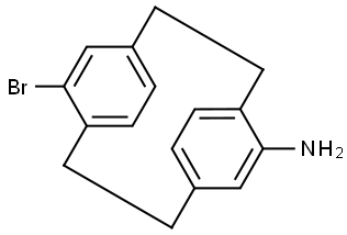 4-Amino-12-bromo[2.2]paracyclophane Structure