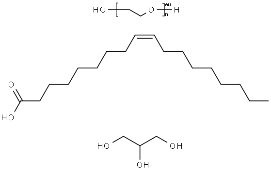 Glycerin, ethoxyliert, lsureester Structure