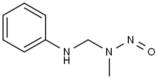 N-methyl-N-((phenylamino)methyl)nitrous amide Structure