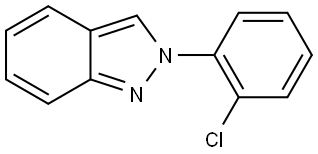 2-(2-Chlorophenyl)-2H-indazole Structure