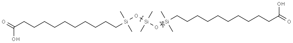 58130-04-4 POLYDIMETHYLSILOXANE, CARBOXYDECYLDIMETHYL TERMINATED