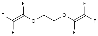 Ethene, 1,1'-[1,2-ethanediylbis(oxy)]bis[1,2,2-trifluoro- (9CI) Structure