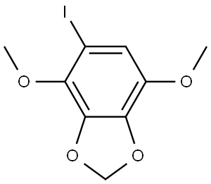 5-Iodo-4,7-dimethoxy-1,3-benzodioxole Structure