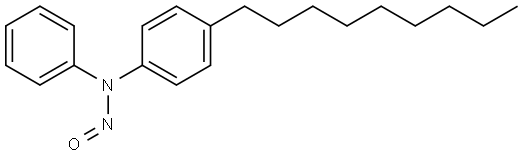 N-(4-nonylphenyl)-N-phenylnitrous amide Structure