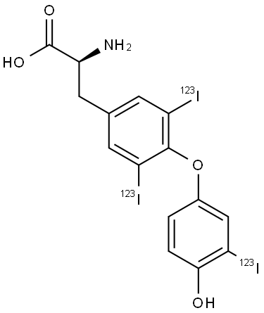 Liothyronine I-123 Structure