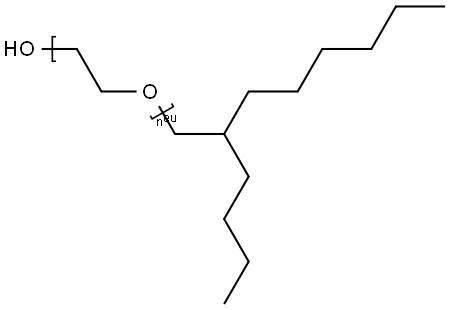 2-Butyloctan-1-ol, ethoxylated Structure