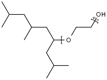 POLYETHYLENE GLYCOL TRIMETHYLNONYL ETHER Structure