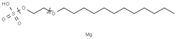 MAGNESIUM LAURETH SULFATE Structure