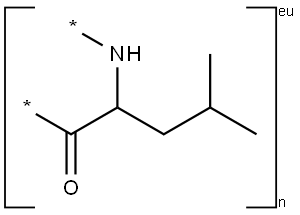 Poly-D-leucine 구조식 이미지