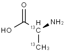 L-Alanine-C2 Structure