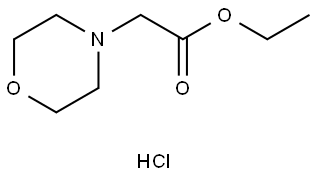 Ethyl morpholinoacetate hydrochloride Structure